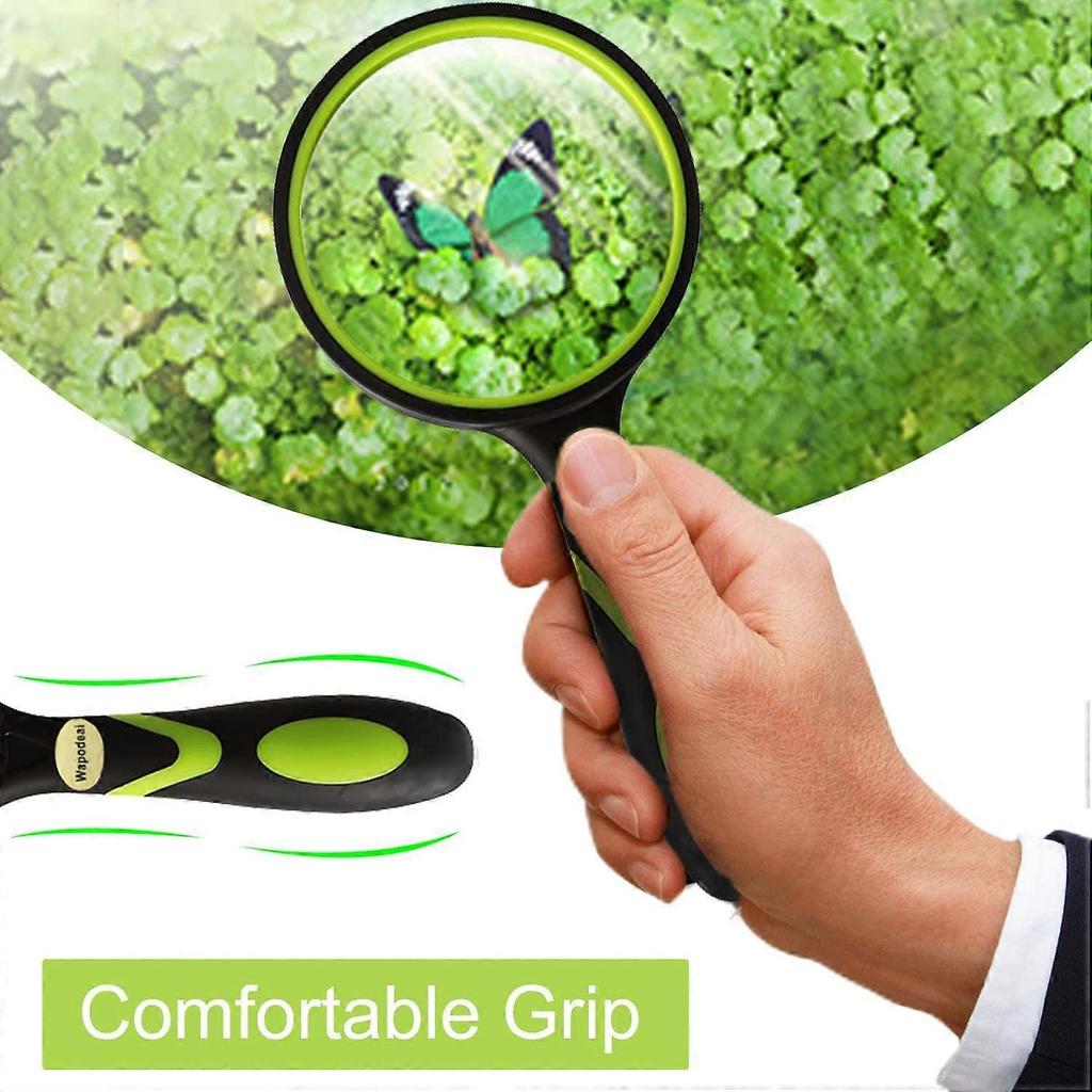 Magnifying Glasses, Magnifying Glass 4X Handheld Reading Magnifier for Seniors