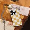 Sunny Checkerboard Phone Case for IPhone 17AIR 16E 16 15 14 13 12 11 17 Pro Max Plus Double-layer Back Cover