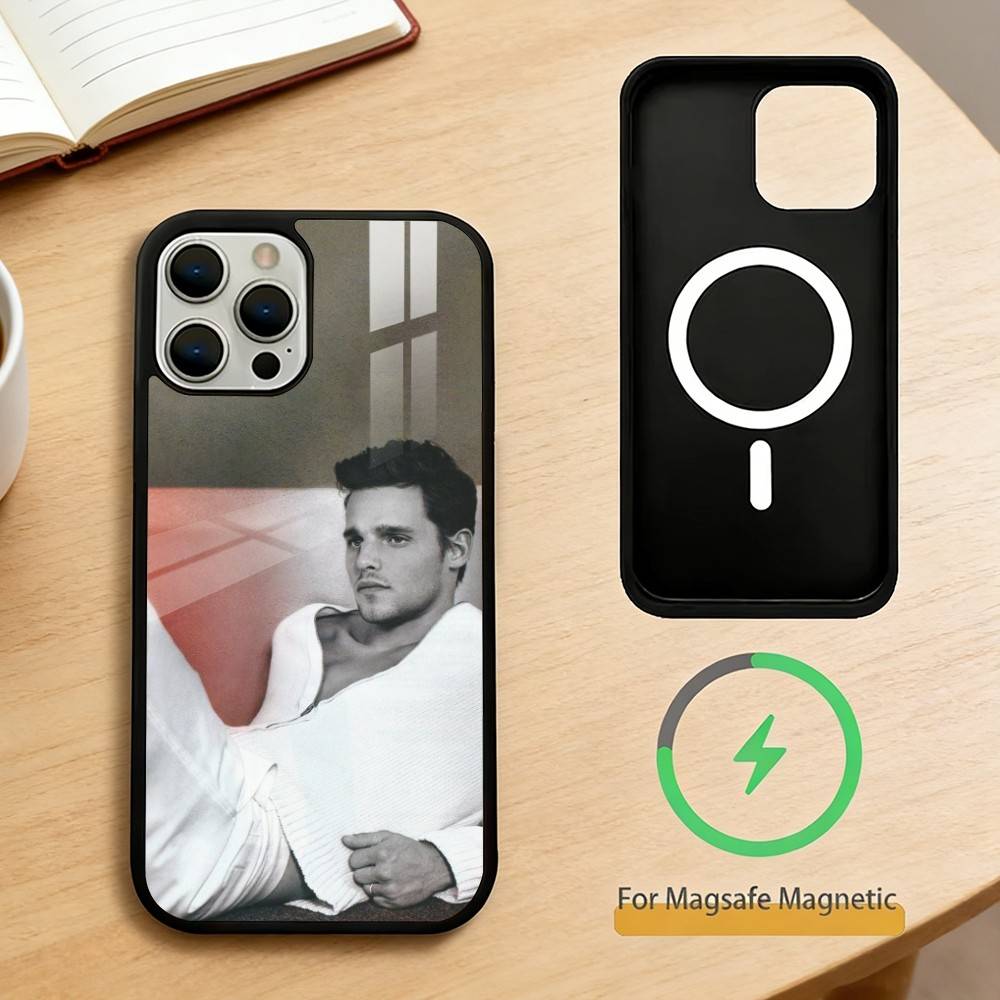 J-Justin C-Chambers Phone Case For iPhone 17,16,15,14,13,Pro,Max,Plus,Magnetic For Magsafe Wireless Charging iPhone15