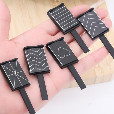5Pcs Nail Art Pattern Cat-Eye Nail Nail Designs Magnetic Magnet Wand Manicure Magnet Stick
