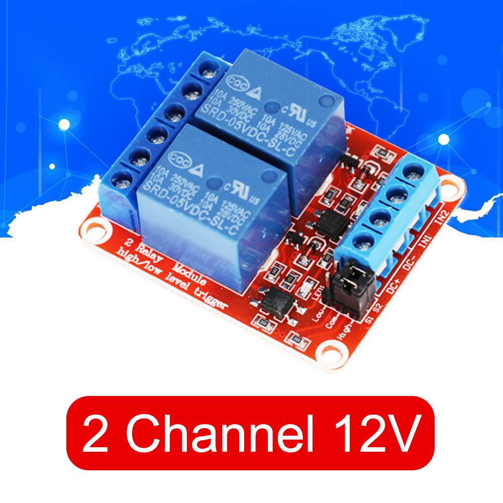 1/2/4/8 Channel Relay Switch Module Indicator Light 5V 12V 24V for Arduino