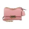 Cece 18 Gold Hardware Polyurethane Shoulder Bag Women's Blush Powder
