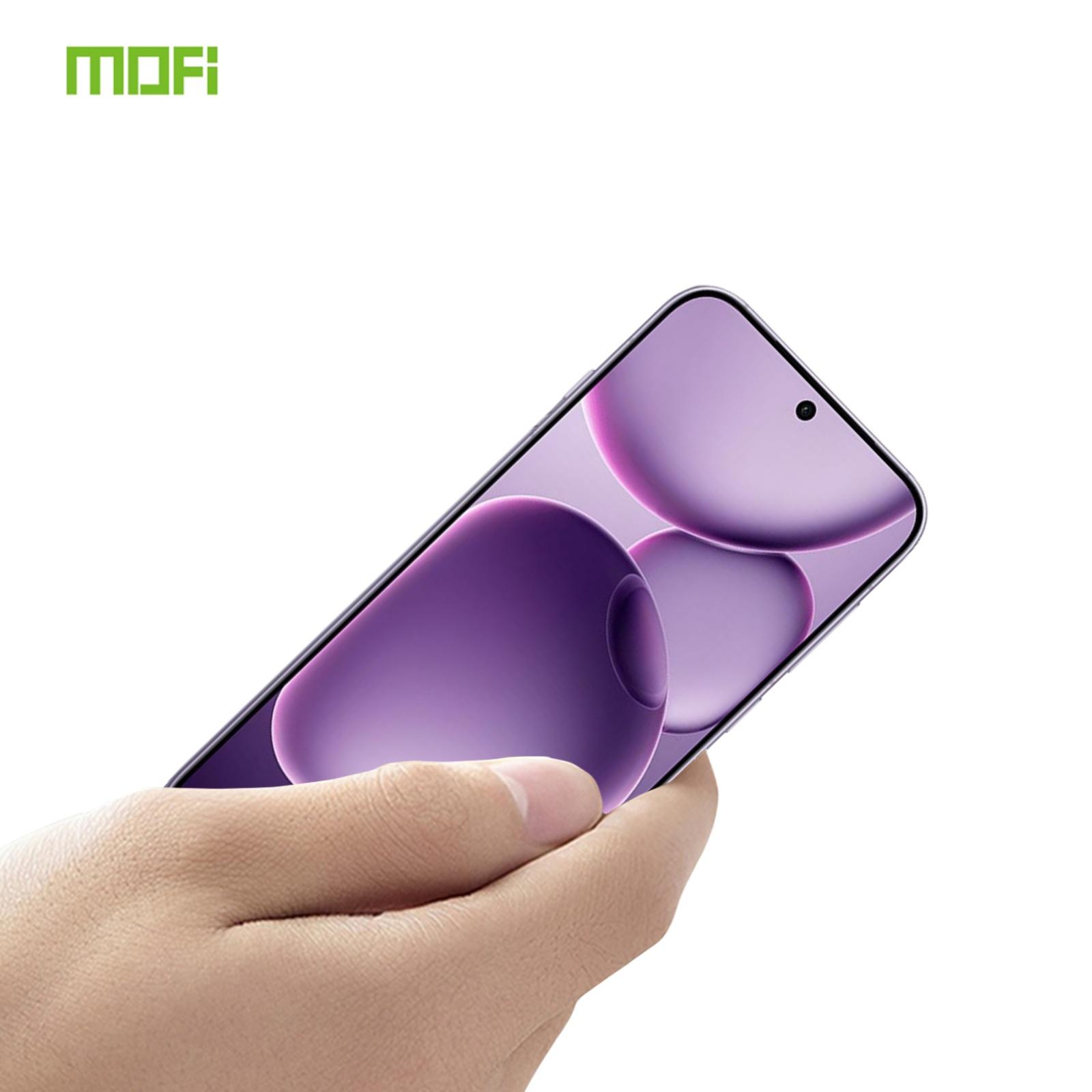 

For Oppo Find X8s+ 5G Screen Protector MOFI 9H 3D Curved Tempered Glass Film Black