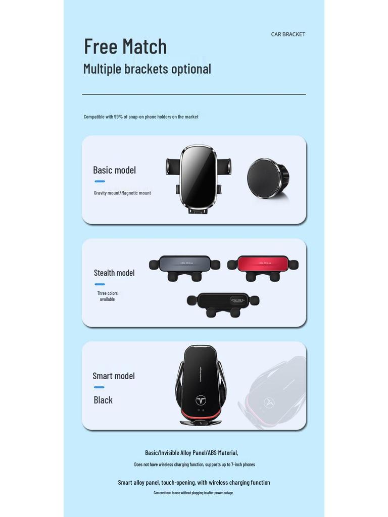 Lynk&Co 08 15.4-inch Screen Car Phone Holder for Navigation