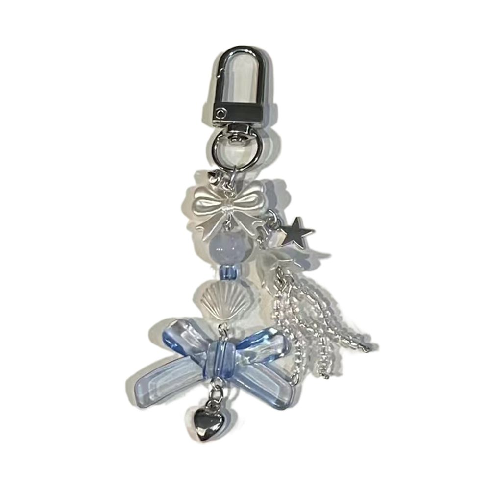 Sparkling Y2K Phone Charms Knotbow Phone Chain Beaded Phone Lanyard  Jewelry Gifts