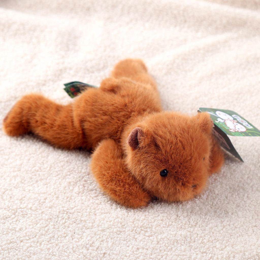 Fox Penguin Cute Panda Turtle Rabbit Animal Lying Plush Doll For Decoration Room