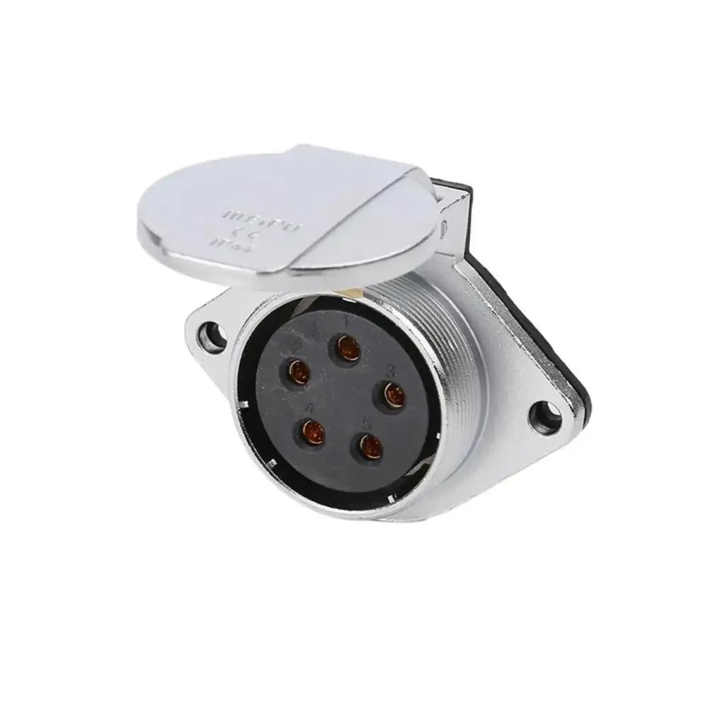 WEIPU WS40 TQ/ZG Metal Industrial M40 Power Electric Connector Signal Adapter 5pin 9pin 15pin 26pin 31Pin 52Pin High Voltage