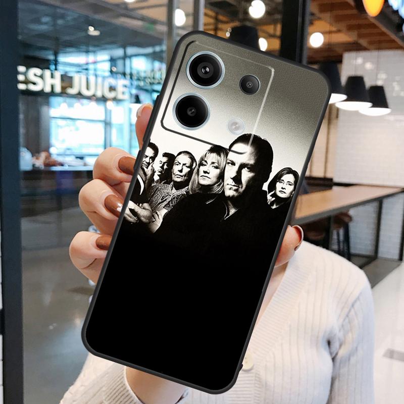 The Sopranos TV Series Case For Xiaomi Redmi Note 14 Pro 10 11 12 13 15 Pro Plus Redmi 15C 14C 10C 12C 13C 15 Cover