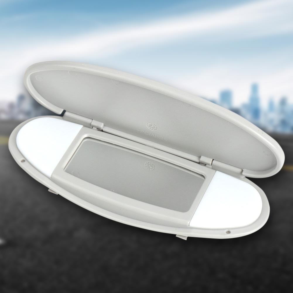 Makeup Mirror Cover Replacement Car Makeup Mirror Sun-Shading Visor Auto Accessories for BMW Mini R55 R56 R60 2007-2014