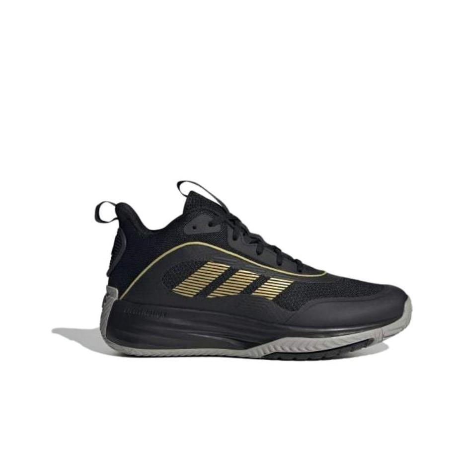Adidas Own the Game 3 Black Gold Metallic Unisex Sneakers Core-Black Mgh-Solid-Grey IF4566