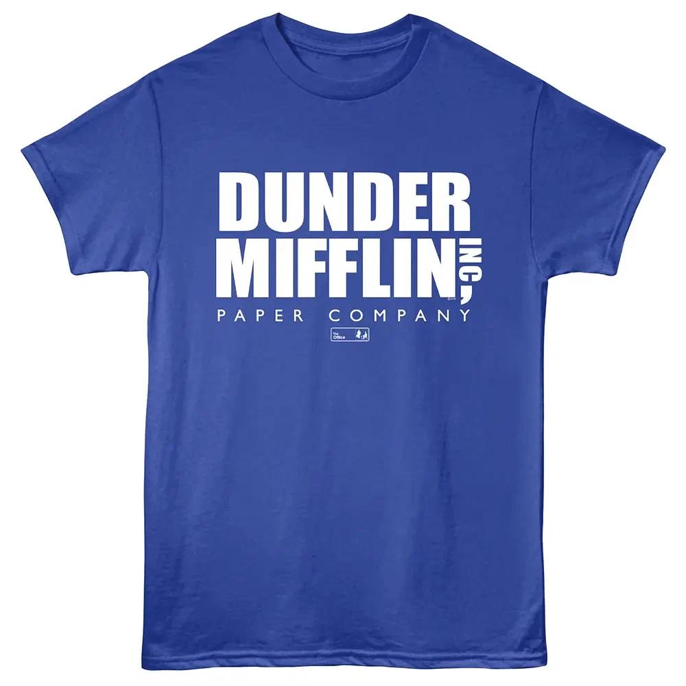 The Office Dunder Mifflin Logo Men s T Shirt 4XL