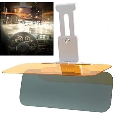 Gute 2 In 1 Universal Day And Night Anti-Glare Visor Extender, Sun Visor Blocker, Night Vision Anti-Dazzle Windshield Driving Visor, UV-Filtering Eye