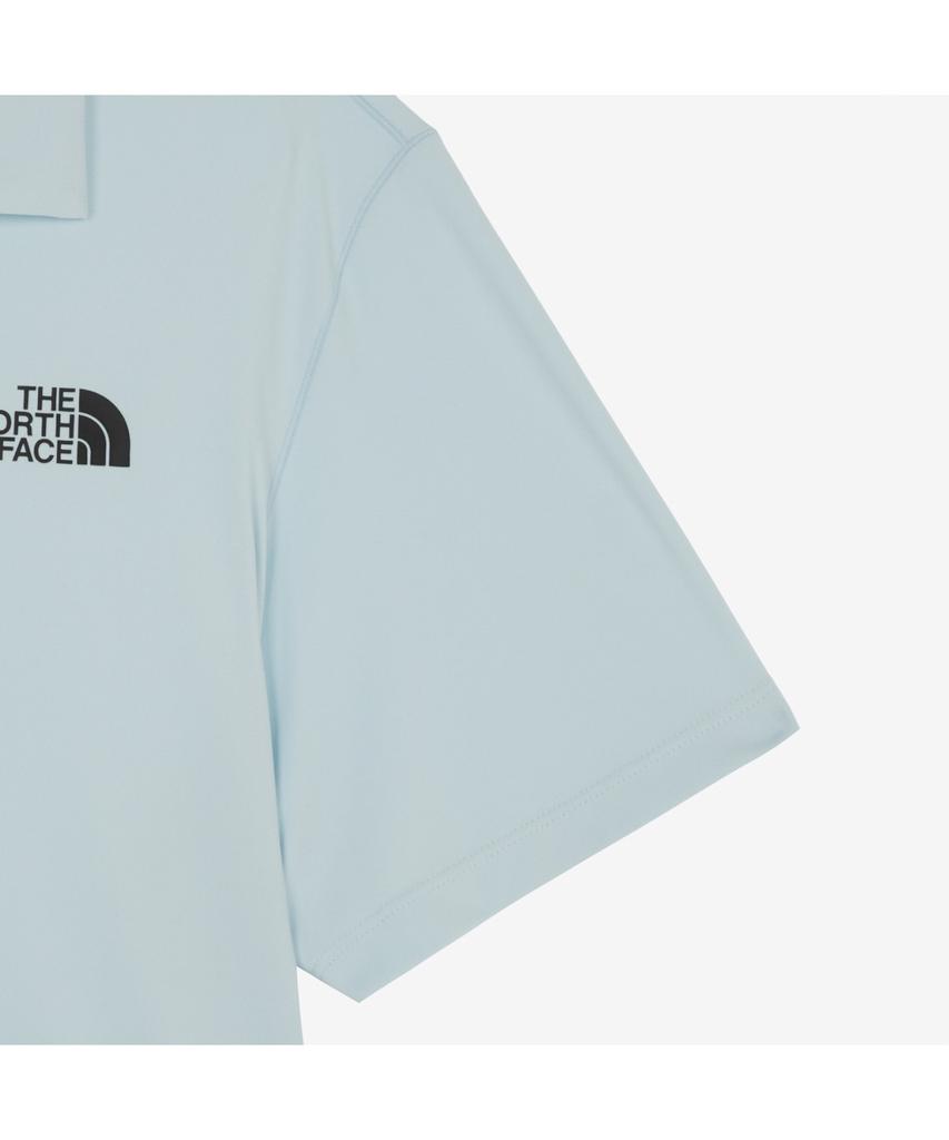 Noseupeiseu Nt7Ps10C Men'S Recovery Short Sleeve Polo Light Blue