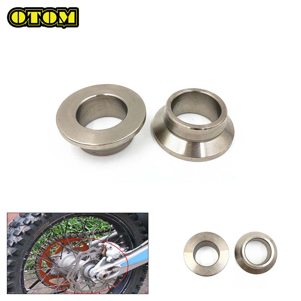 Motorcycle For KTM HUSQVARNA GASGAS Rear Axle Bushing Chain Wheel Hub Shaft Spacer SXF250 XCF350 FC450 TC250 TX300 MC125 EX250F