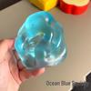 Handgemachtes transparentes Quetschspielzeug in Meeresblau - Kreatives Gadget zur Stressbewältigung