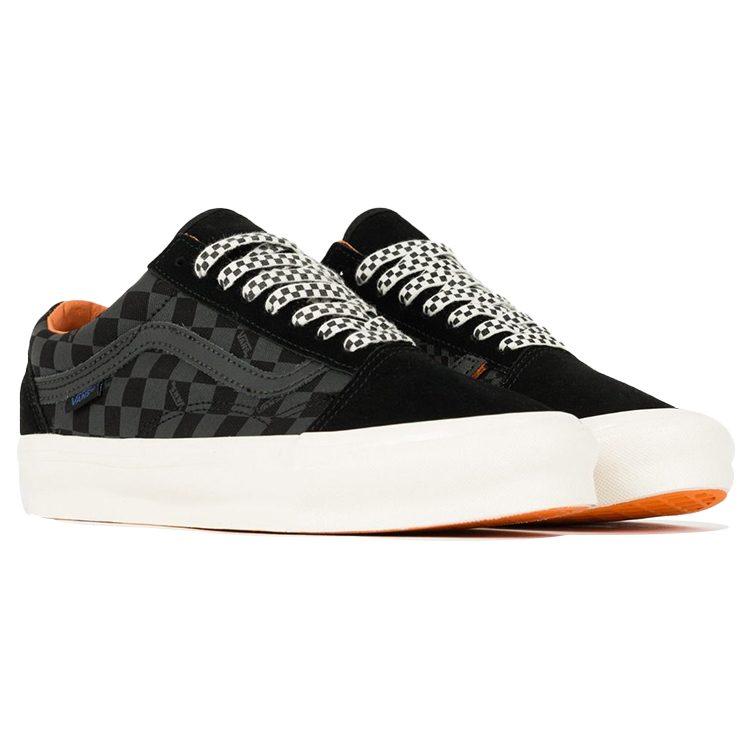 Old Skool Porter-Yoshida & Co. x Og Vans Lx 'Floral Checkerboard - Black' VN0A4P3XXG5
