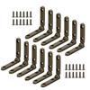 Zinc Alloy Folding Hinges  Jewelry Box Hinge Cabinet Drawer Bronze Hinges  Wooden Box