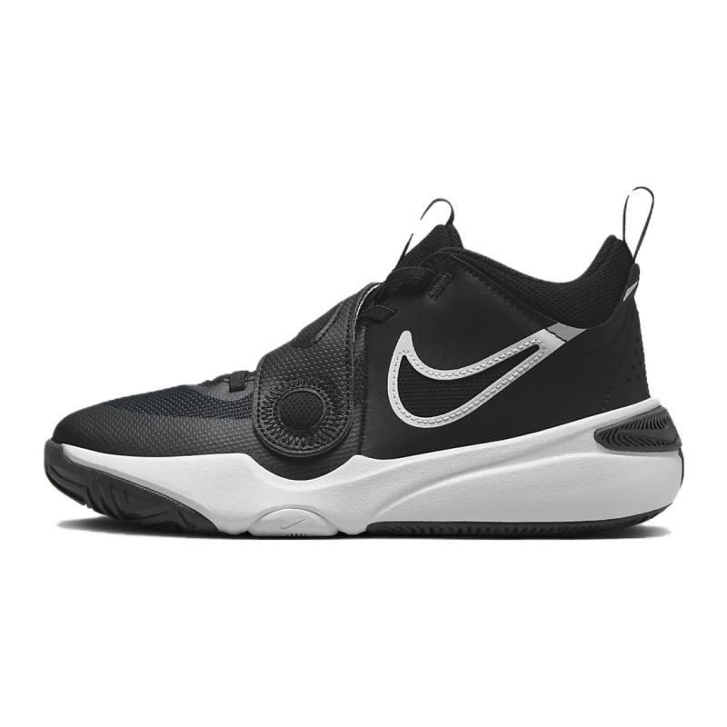Nike Team Hustle D 11 Black White GS Sneakers DV8996-002 39