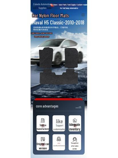 Nylon Trunk and Floor Mats for Haval H5 Classic (2010-2018) Models