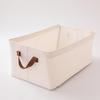 Cationic Fabric Foldable Storage Drawer Box with Steel Frame