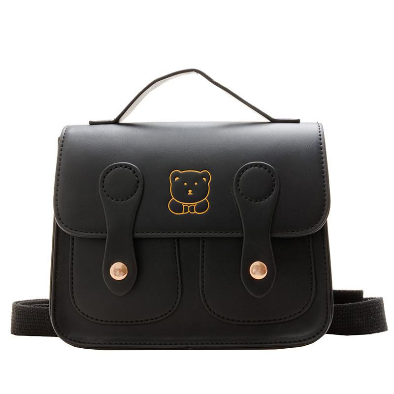 Bag Kids Bear Casual Backpack Pu Material With Shockproof And Design Lightweight