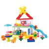 Bandai Blocklabo Block Lab Build a Bread Factory and a Big House! Anpanman Block Bucket, Ages 3 and Up