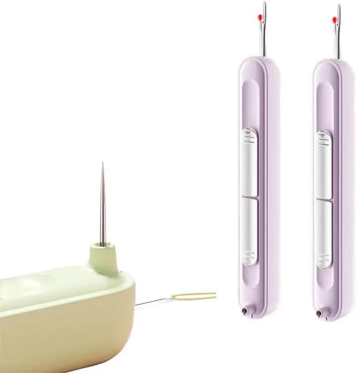 1pc Needle Threader Multi-function Needle Threader for The Elderly Hand Sewing Tool Needle Threader Quick Sewing Needle Changer