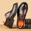 Luxury Dress Shoes Men British Business Platform Shoes for Men Fashion Leather Shoes Designer Wedding Shoe Zapatos De Hombre