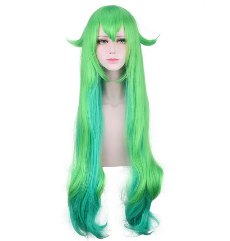 

Аниме 100 см женский парик для косплея Волшебница фей Лулу длинный парик косплей костюм Сорака звезда термостойкие синтетические волосы 95-100cm зелёный