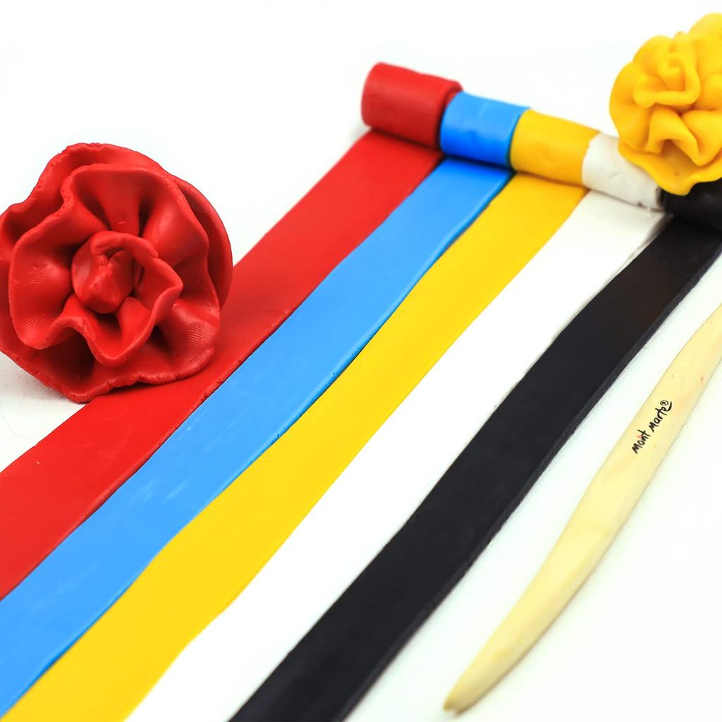 Mont Marte Make n Bake Polymer Clay 400g - Titanweiß