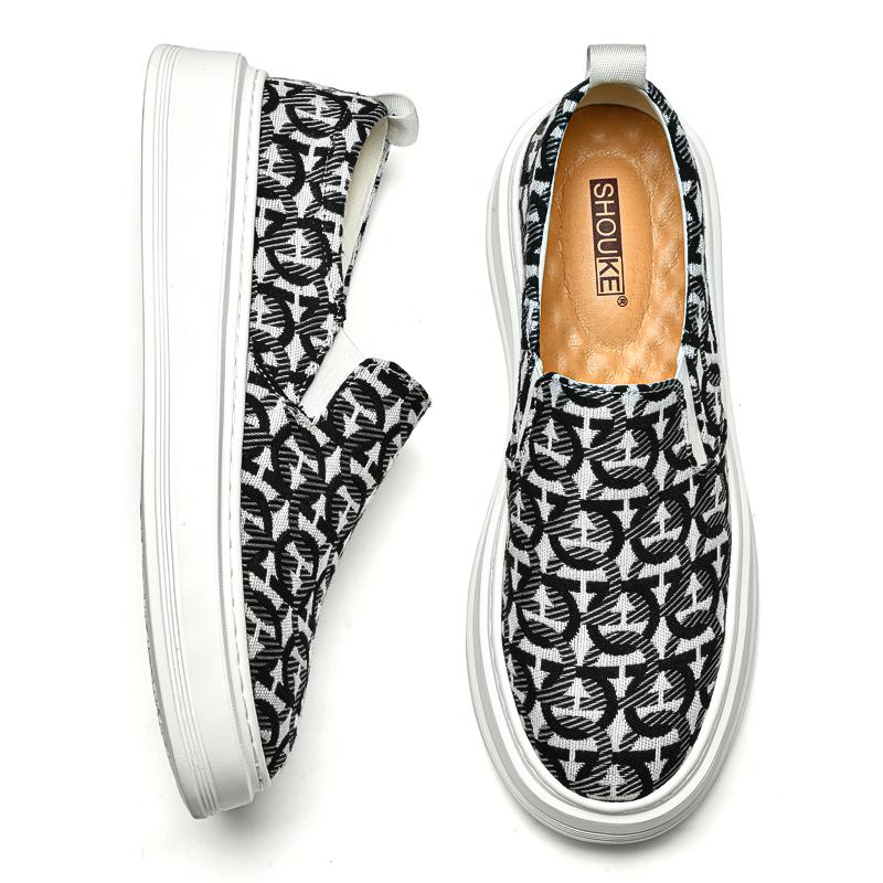 

Fashion Summer Men Canvas Shoes Breathable Casual Flats Men Espadrilles Loafers Comfortable Ultralight Lazy Boat Outdoor Walking Shoes 45 чёрный