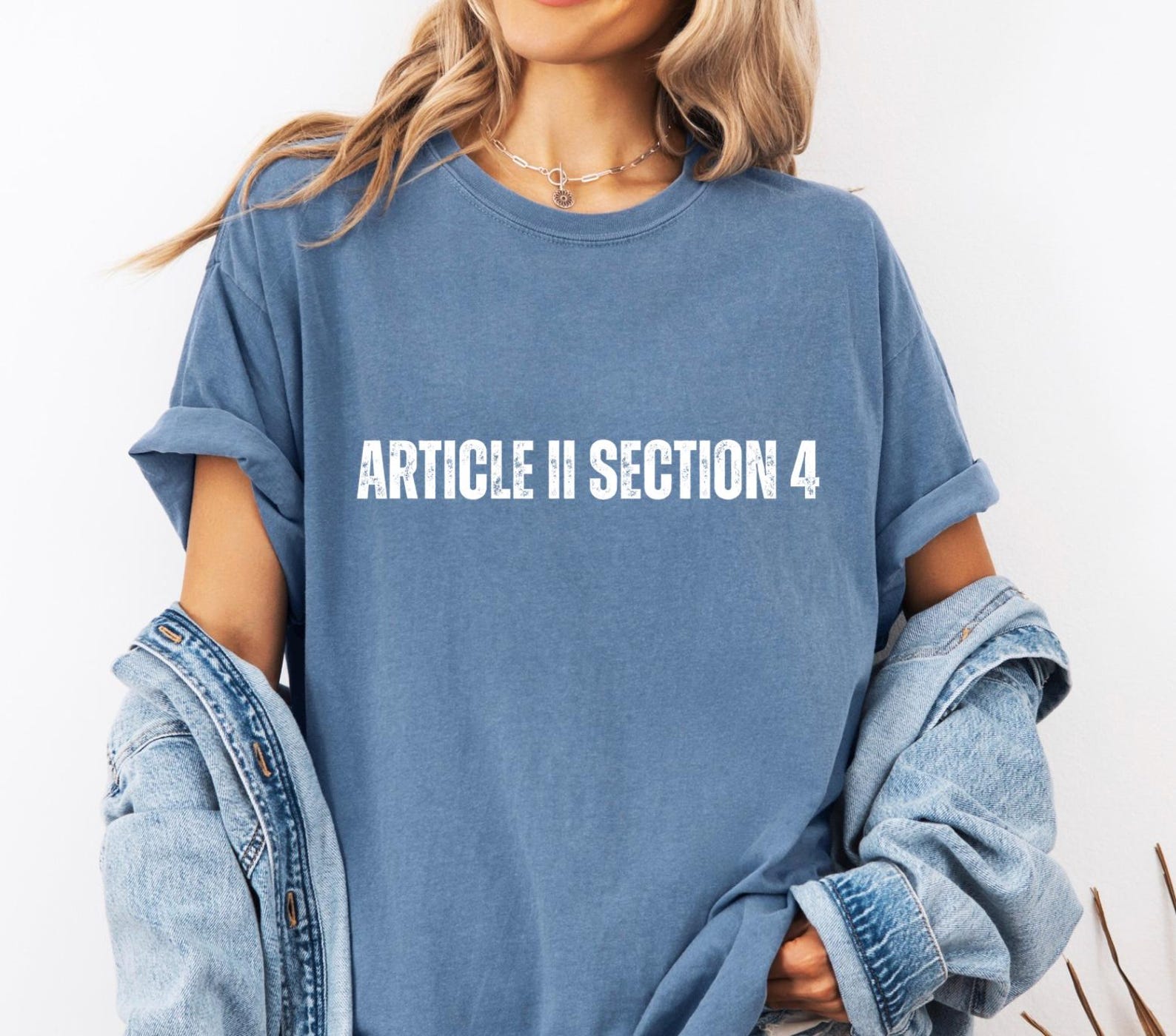 Article II Section 4 25th Amendment Tshirt, Impeach and Remove Anti Trump Tshirt, Subtle FDT 4XL