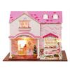 DIY Miniature House Toy Girls Handicrafts Simulation House Assembly Models Toy Gift