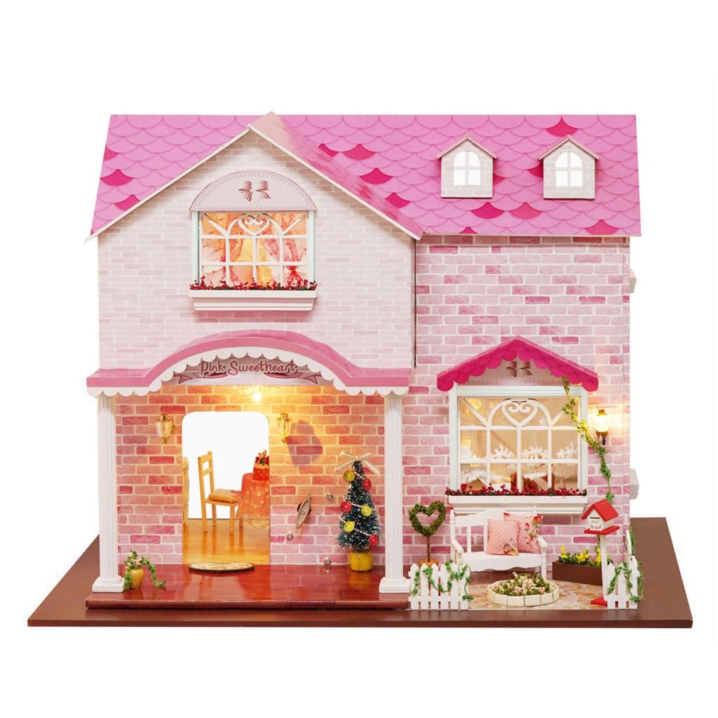 DIY Miniature House Toy Girls Handicrafts Simulation House Assembly Models Toy Gift