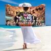 Anime HUNTER×HUNTER Print Beach Towel, Large Soft Quick Dry Towel for Beach Camping Swimming