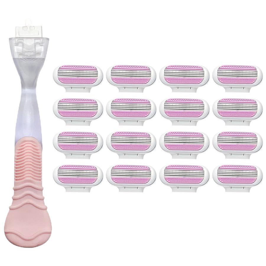 Women's Triple-Blade Razor with Replaceable Head