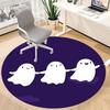 1pc Ghost Party Office Round Area Rug, Under Office Chairs Bedroom Living Room Home Decor, Room Deco