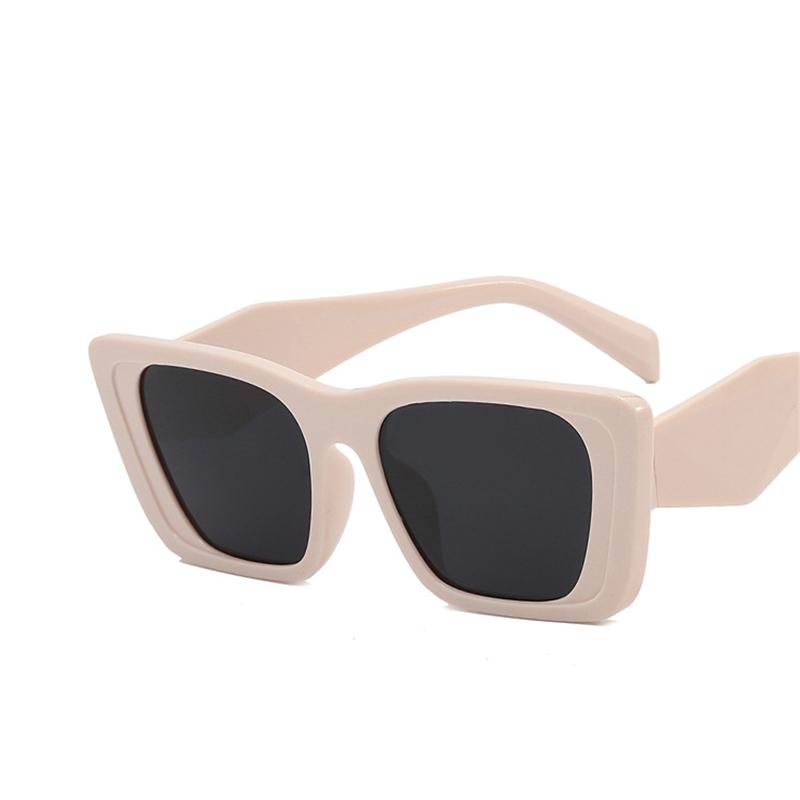 New Trend Luxury Sunglasses Women Vintage Square Sun Glasses Fashion Retro Cat Eye Eyewear Ladies Eyeglasses