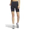 Adidas High-Waisted Running Training Fitness Shorts Women Bottoms Black HC3335