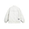 QIYOU 2025 Winter Diamond Pattern Baseball Jacket - Unisex Casual Trendy Style