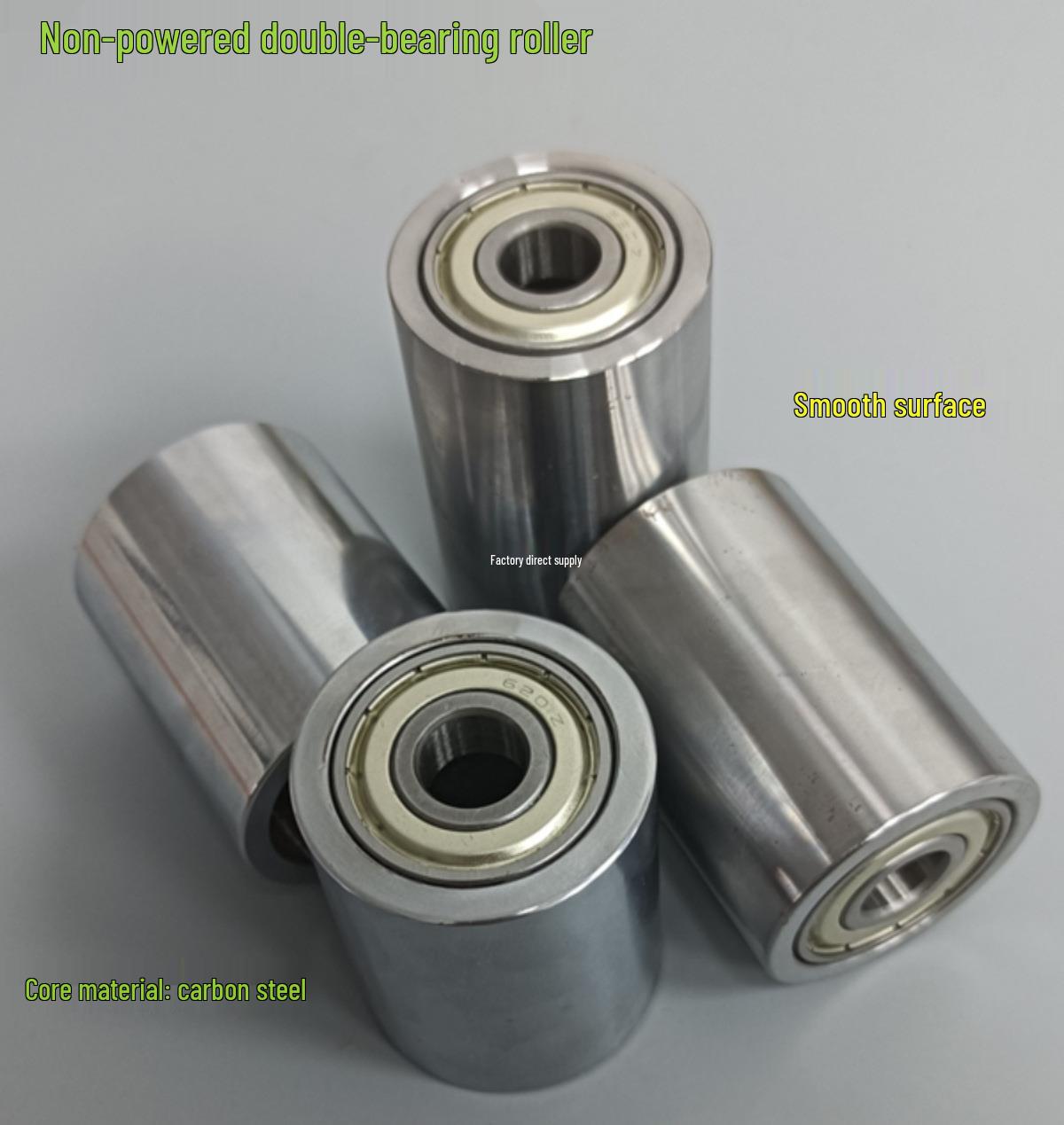 

Серія BAA Двопідшипникове Залізне Натяжне Колесо Конвеєрного Ролика 35*40-6001-12-carbon steel