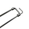 RV Refrigerator Bar Stainless Steel Adjustable Fridge Tension Rod Holds Food Drinks In Place,Tension-Style 35.5-65CM Kitchen Kit