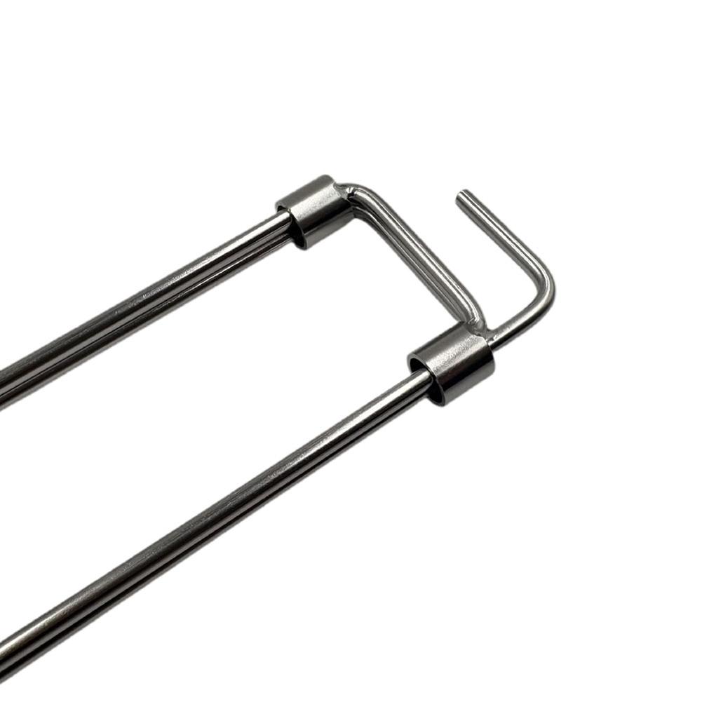 RV Refrigerator Bar Stainless Steel Adjustable Fridge Tension Rod Holds Food Drinks In Place,Tension-Style 35.5-65CM Kitchen Kit