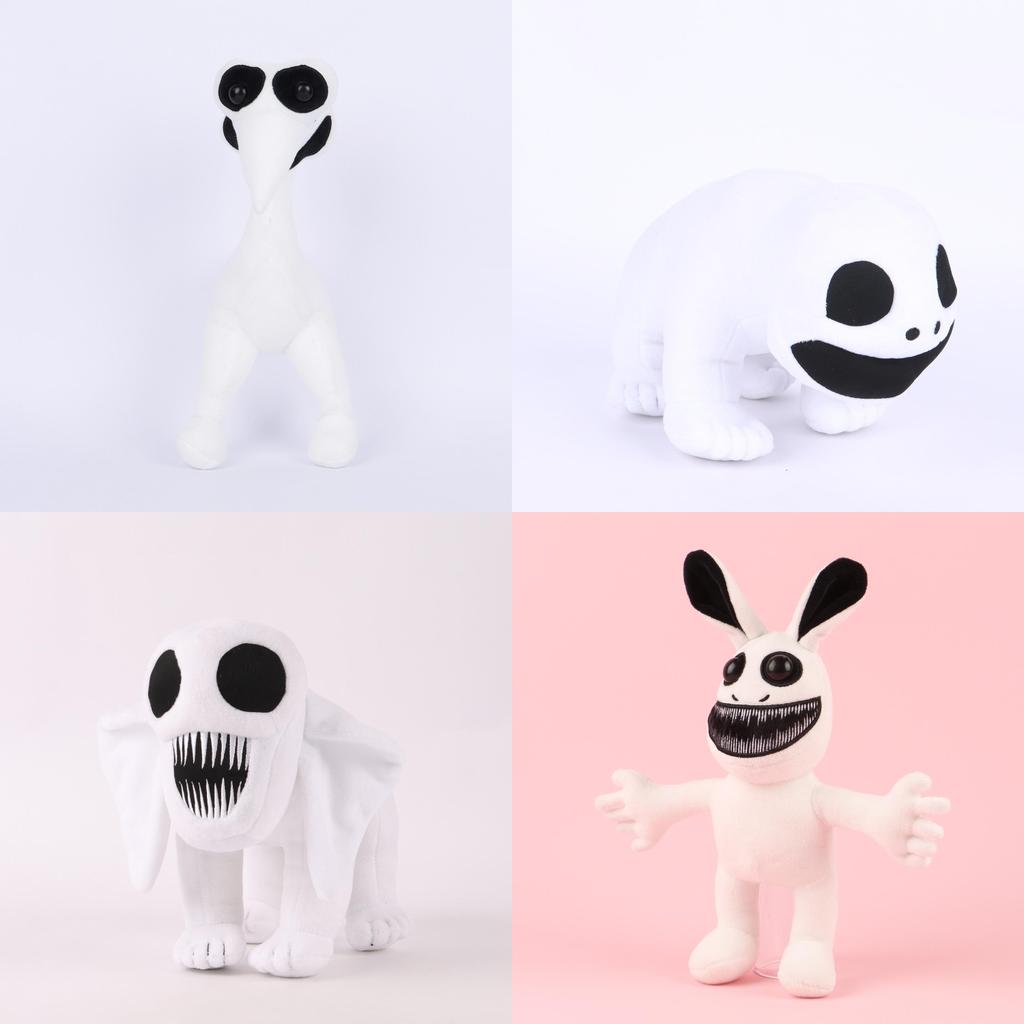 Zoonomaly Zoo Guard Exceptional Rabbit Cat Plush Toy 10*16*28cm Short Hair Stuffed Animal