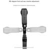 Leichter Selfie-Stick aus Kohlefaser für 360-Kameras Unsichtbares Design Verstellbare Länge Stabilität Einfache Bedienung