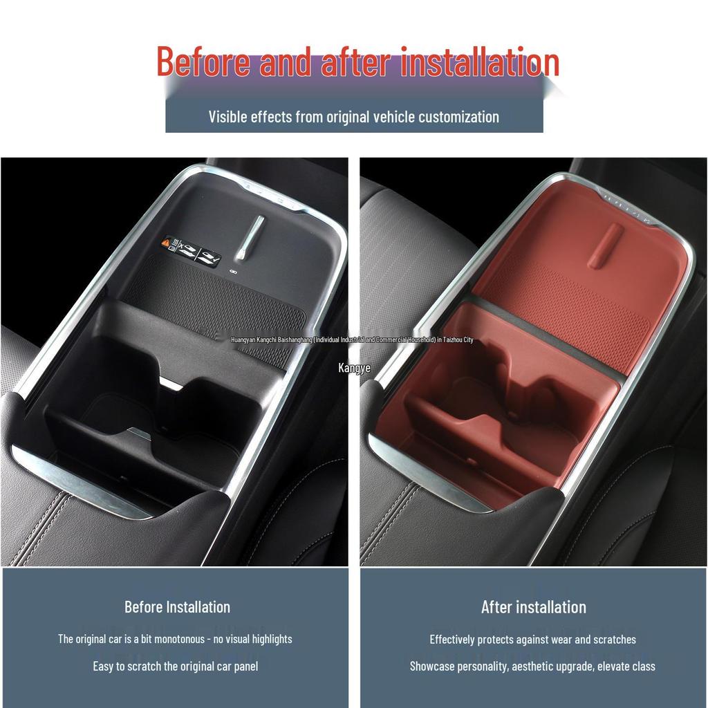 Anti-slip Protective Mat for 23-26 Buick LaCrosse Console Cup Holder Wireless Charging Panel Interior