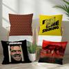 Horror Movies The Shinings  Cushion Cover Pillowcase Upholstery Sofa Throw Pillow Home Decor Pillowcas