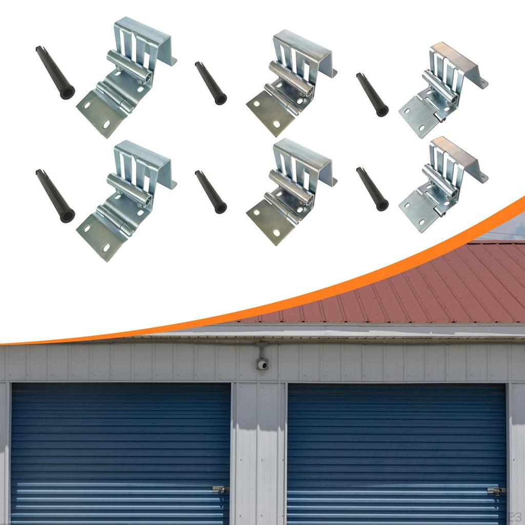 2 Garage Door Roller Brackets, Mounting Brackets for Electric Swing Gates, And Wear-resistant Parts