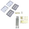 21700 Battery Bracket Kit Battery Pack Case Holder for Power and High Conductivity Copper