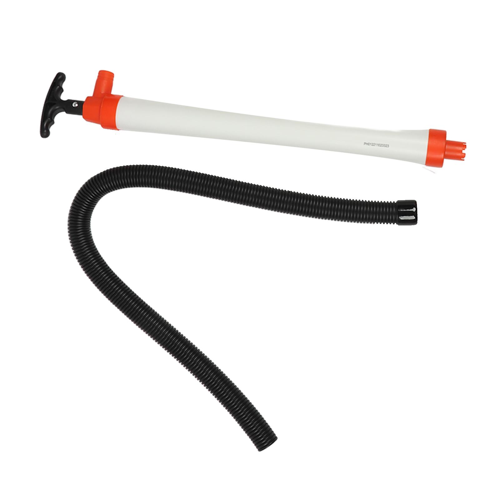 

Hand Water Pump Highly Efficient Multifunctional Wear Resistant Manual Bilge Pump for Yachts Ships Fishing Boats Kayaks белый